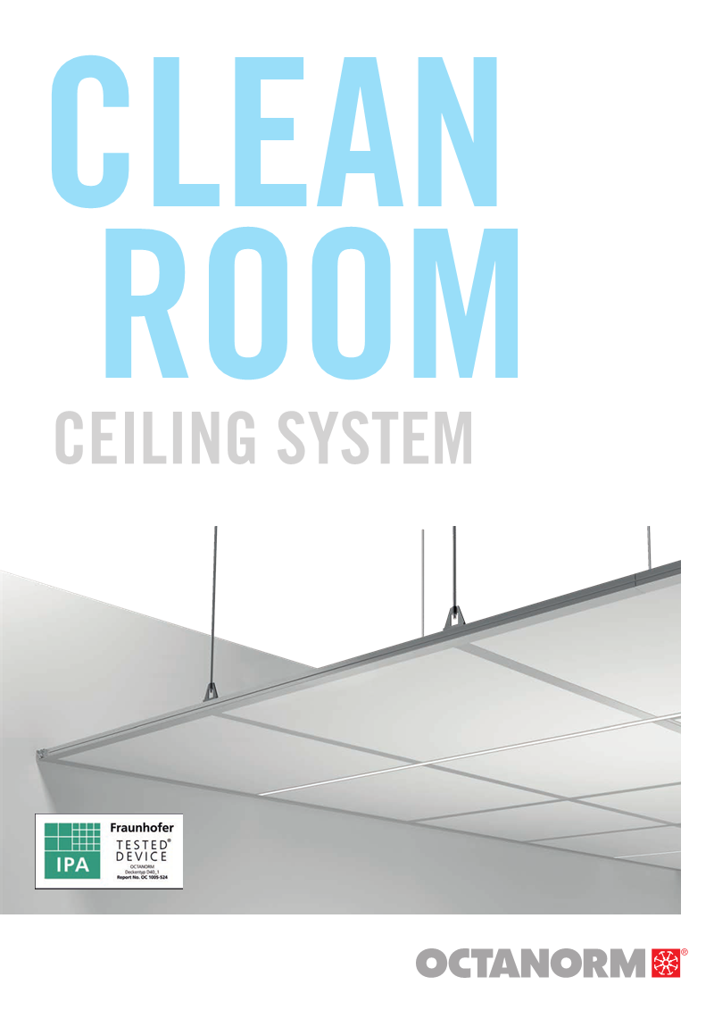 Cleanroom Ceiling System Octanorm France
