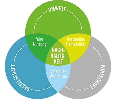 Nachhaltigkeitsdreieck